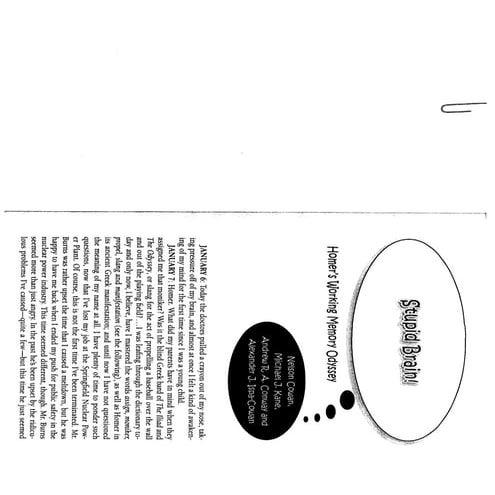 Stupid brain article