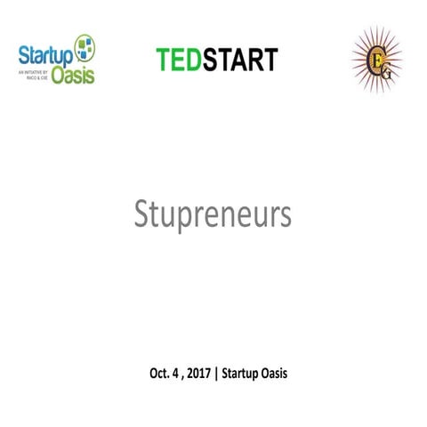 TEDSTART | Startup Oasis 