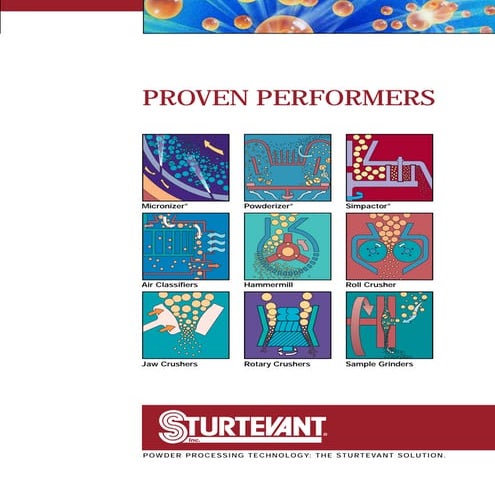 Sturtevant proven performers