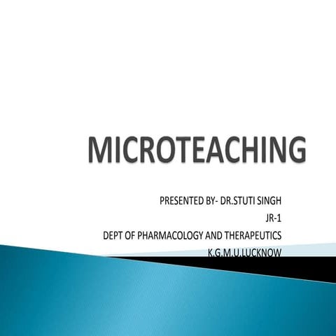 MICROTEACHING