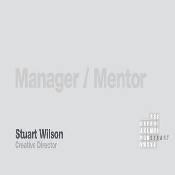 Stuart Wilson - Manager / Mentor