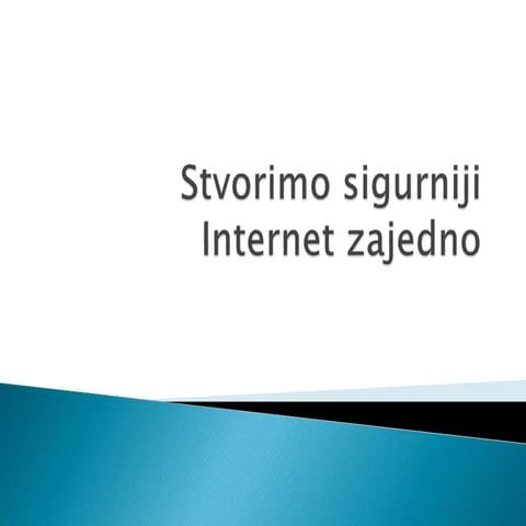 Stvorimo sigurniji internet zajedno sara i veronika 7.b