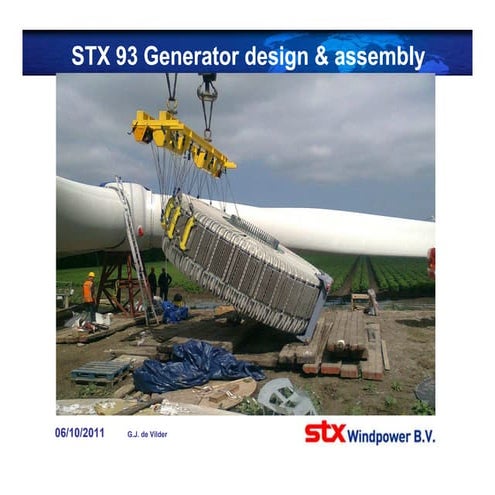 STX 93 generator design & assembly