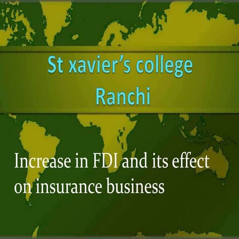 foreign direct investment