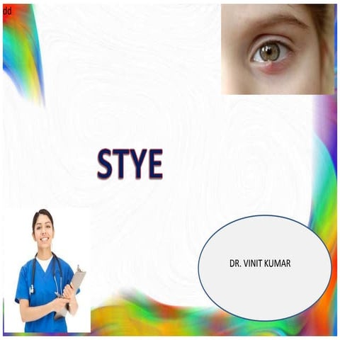 Stye  or hordeolum