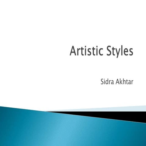 Artistic Style & Psychology 