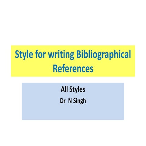 Style  ALL for writing Refrences.pptx