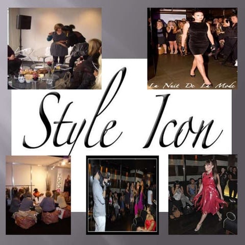 Style Icon Power Point Presentation