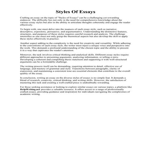 Styles Of Essays.pdf