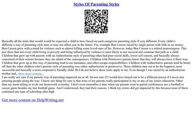 Styles Of Parenting Styles styles-of-parenting-styles