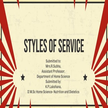 styles of service.pptx