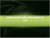 customizable poker