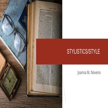 Stylistics Analysis - The Old Man and the Sea.pptx