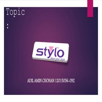 Stylo shoes Pakistan