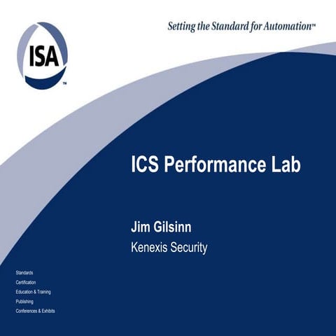 ICS Performance Lab