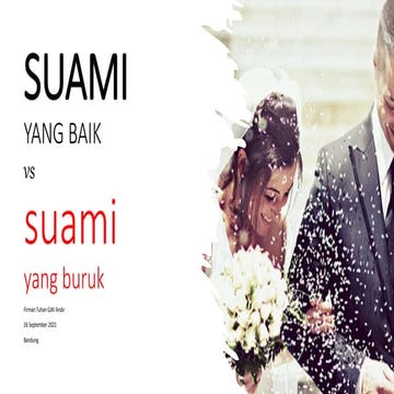 Suami yang Baik vs Buruk