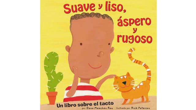 Suave y liso- aspero y rugoso