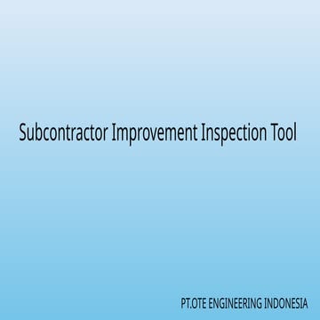 Subcontractor Improvement Inspection Tool.pptx