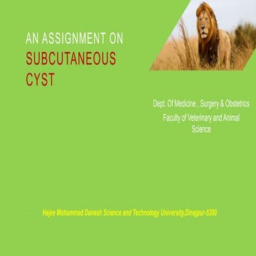 Subcutaneous Cyst and its correction.pptx