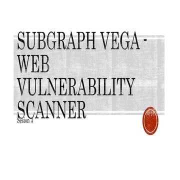 Subgraph vega