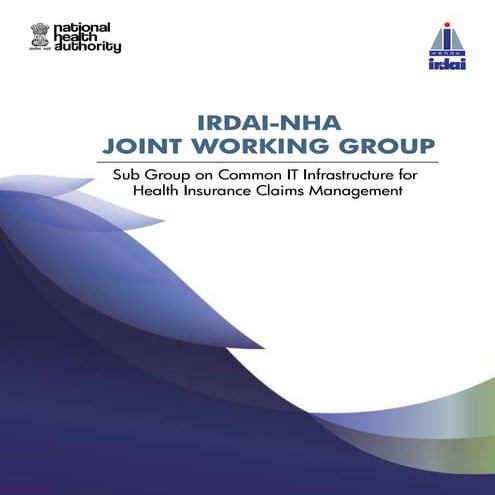 NHA IRDAI JWG IT Report India