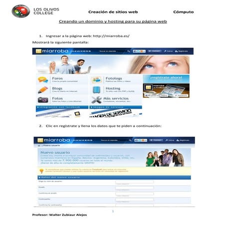 Subiendo su web a un servidor completo