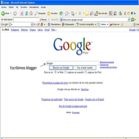 Subir Diapositivas A Blogger
