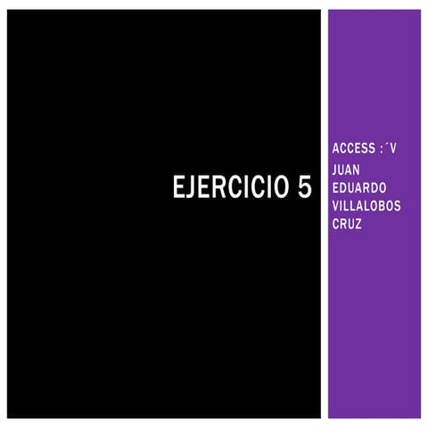 Ejercicio 2 | PPTX