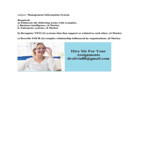 subject- Management Information System Required- a) Elaborate the foll.pdf