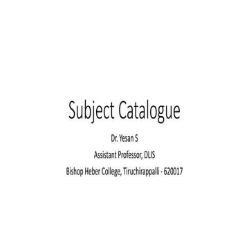SubjectCatalogue.pptx