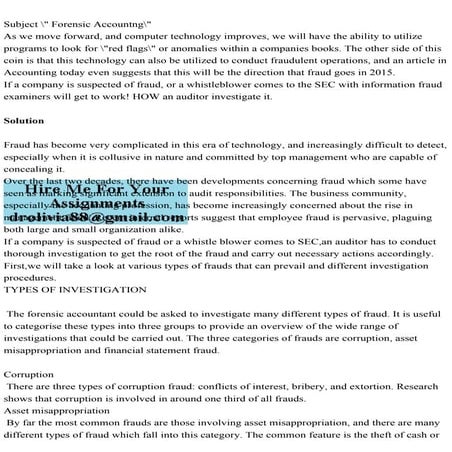 Subject  Forensic AccountngAs we move forward, and computer te.pdf