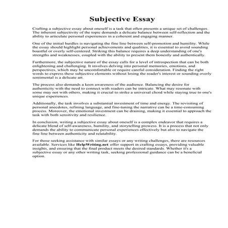 My Plans For The Future Essay | PDF