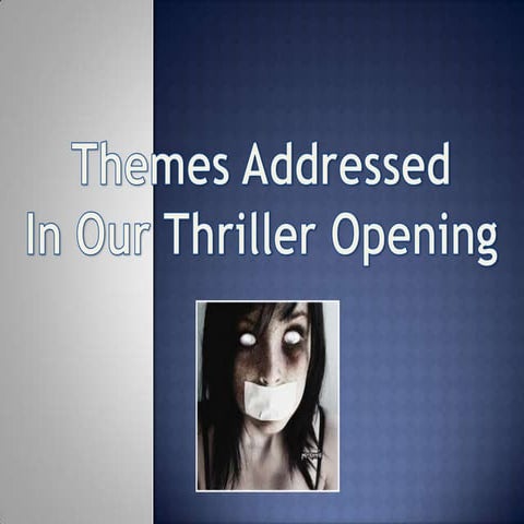 Subject matter presentation