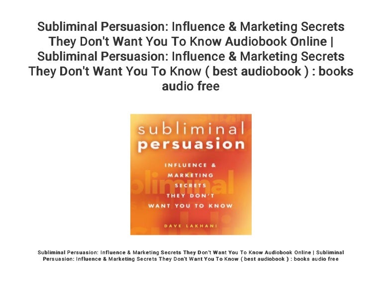 Elements of persuasion in social psychology picture