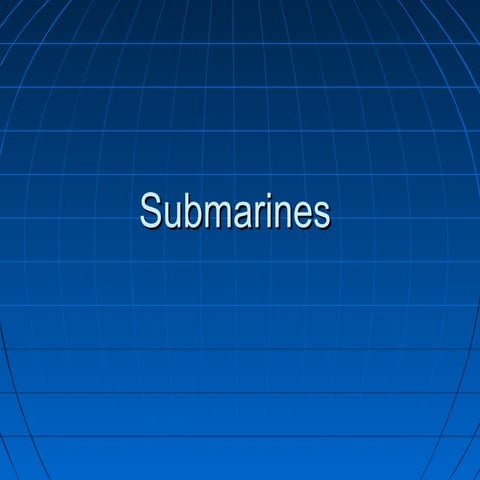 Submarine