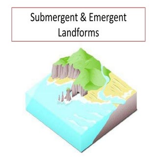 Submergent and emergent coastlines