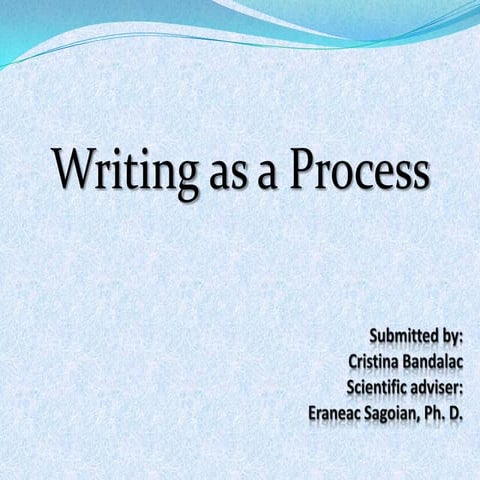 writing as a process