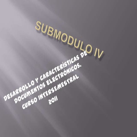 submodulo iv | PPTX