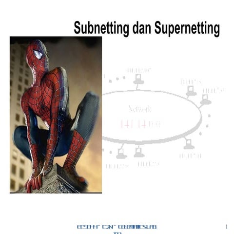 Subneting dan super neting | PPT