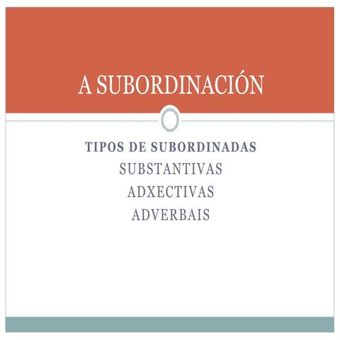 Subordinadas power