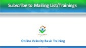 Subscribe to Mailing List & Trainings