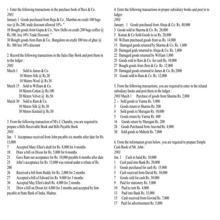 subsidiary books problems reddy murthy.doc