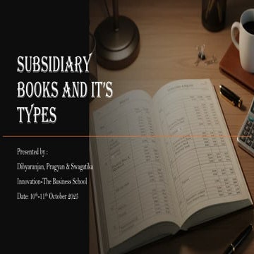 Subsidiary   Book   and   it's   types.pptx