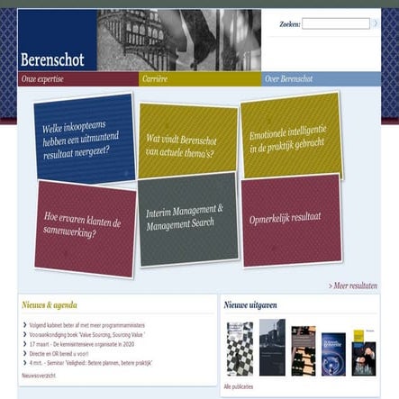 Subsidies Voor De Chemie &amp; Berenschot