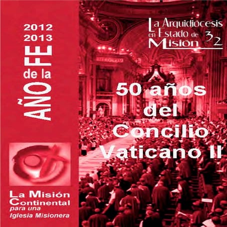 Subsidio 50 años del Concilio Vaticano II