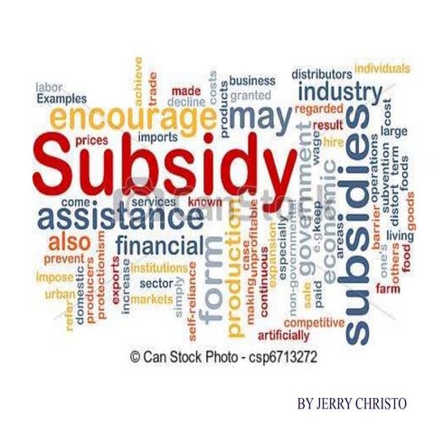 Subsidy impact