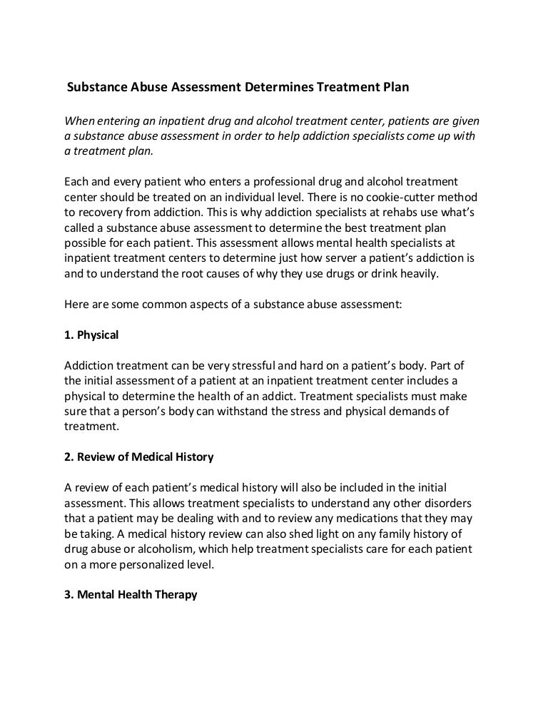 Substance Abuse Assessment Center Fort Pierce