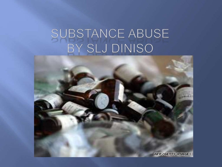 drug abuse assignment