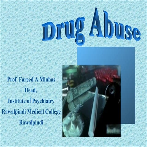Substance Abuse Disorders | PPTX