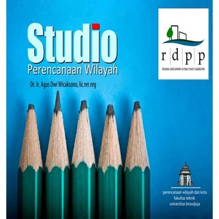 Substansi studio perencanaan wilayah